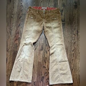Hollister Camel-colored Corduroy Pants size 10